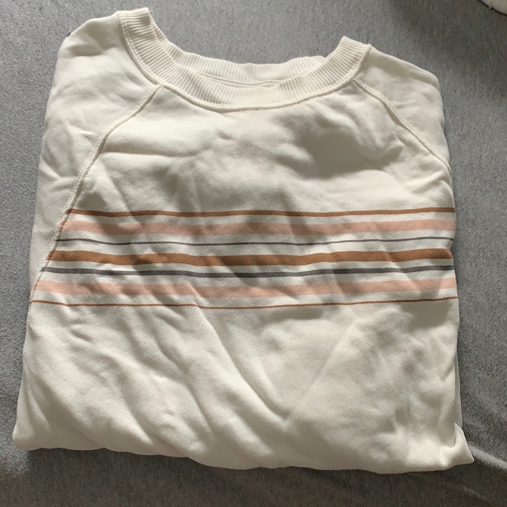 Stripped Crewneck